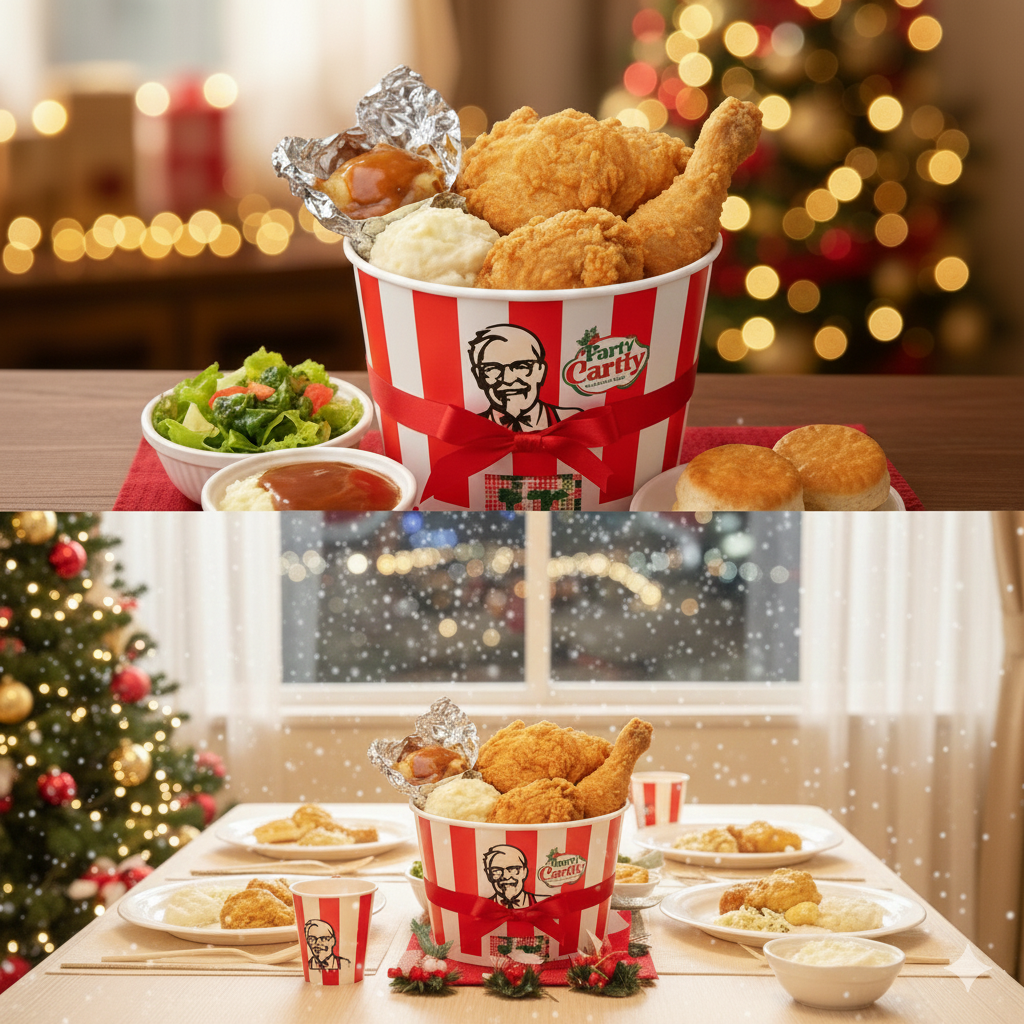 NGƯỜI NHẬT VÀ THÓI QUEN MUA KFC CÙNG BÁNH KEM DÂU VÀO DỊP GIÁNG SINH